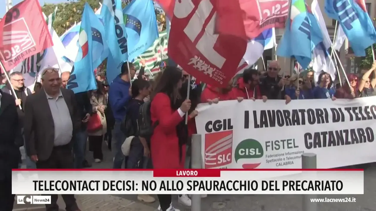 Telecontact decisi: no allo spauracchio del precariato
