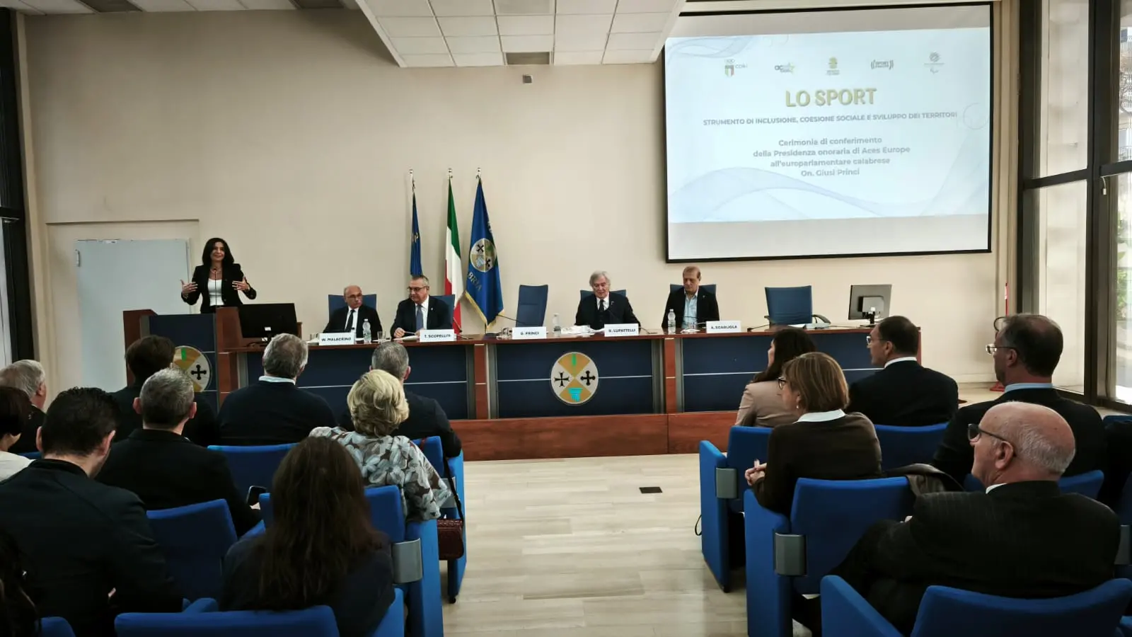 Giusi Princi presidente onoraria Aces Europe: «Da qui una nuova fase per lo sport calabrese dentro la rete internazionale»\n