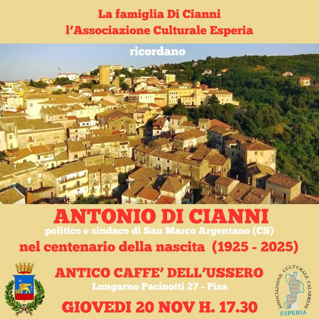 A Pisa l’omaggio al professor Antonio Di Cianni nel centenario\n