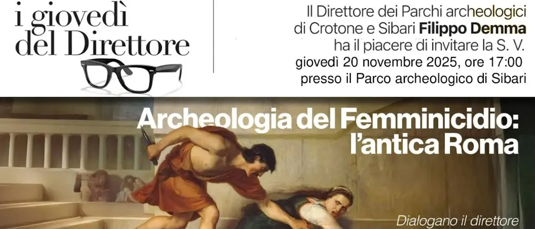 Archeologia del femminicidio: al Parco di Sibari riflettori puntati sulle storie dell’antica Roma\n