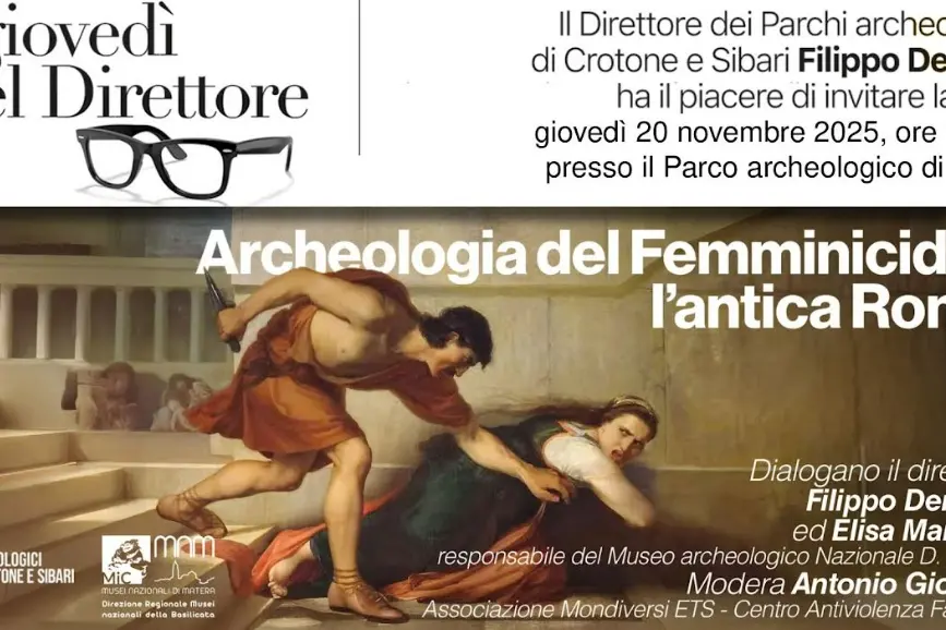 Archeologia del femminicidio: al Parco di Sibari riflettori puntati sulle storie dell’antica Roma\n