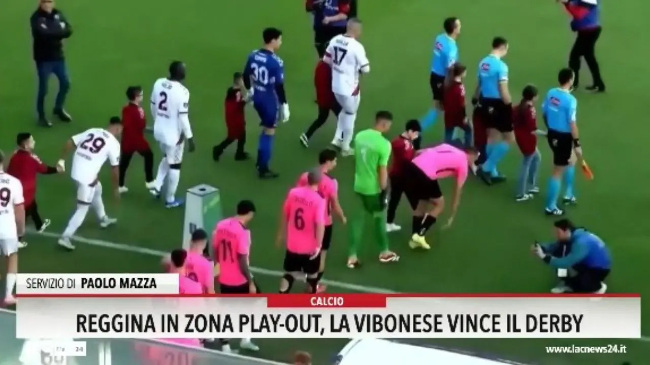 Reggina in zona Play Out, la Vibonese vince il derby