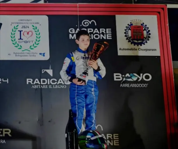 Lorenzo Sciacca, il giovane talento reggino pronto a sfidare il mondo del karting\n