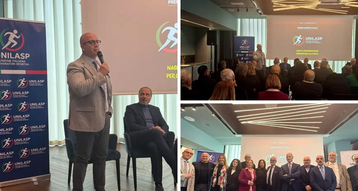 Nasce l’Unilasp, il primo sindacato per i lavoratori dello sport. Il calabrese De Nardo eletto vice segretario nazionale\n