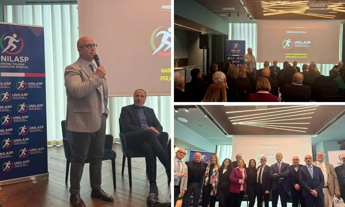 Nasce l’Unilasp, il primo sindacato per i lavoratori dello sport. Il calabrese De Nardo eletto vice segretario nazionale\n