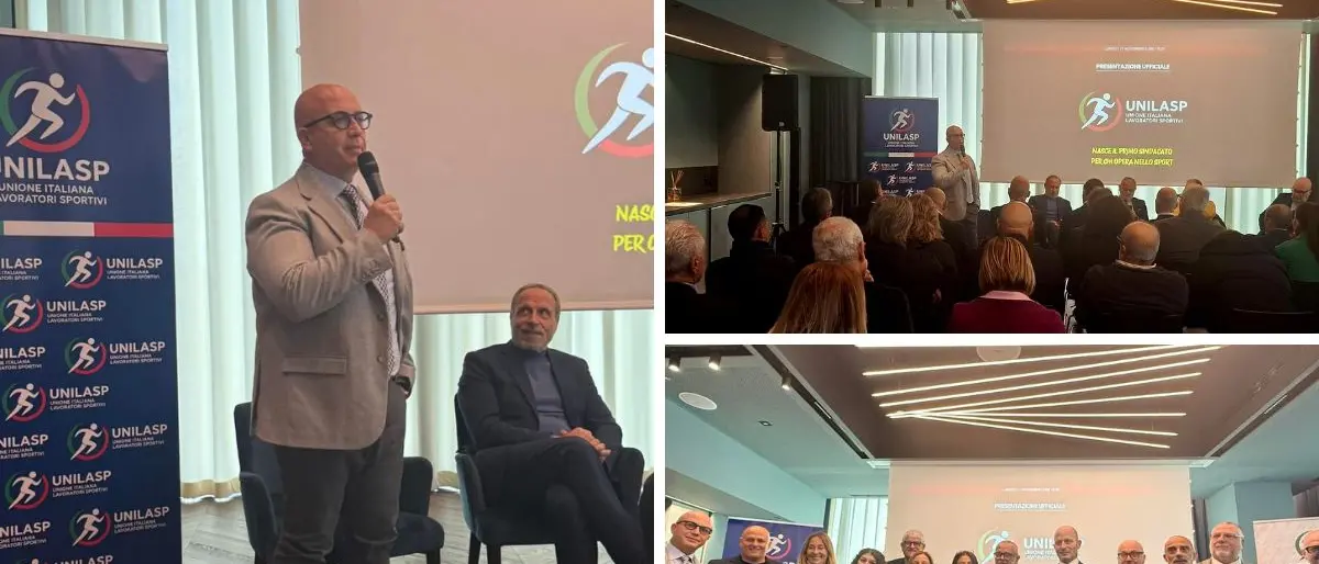 Nasce l’Unilasp, il primo sindacato per i lavoratori dello sport. Il calabrese De Nardo eletto vice segretario nazionale\n