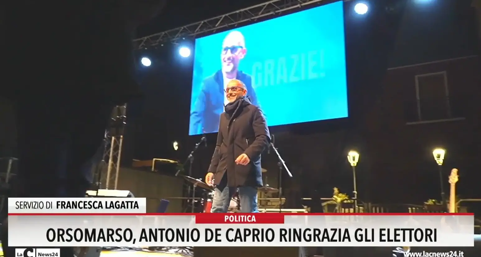 Orsomarso, Antonio De Caprio ringrazia gli elettori