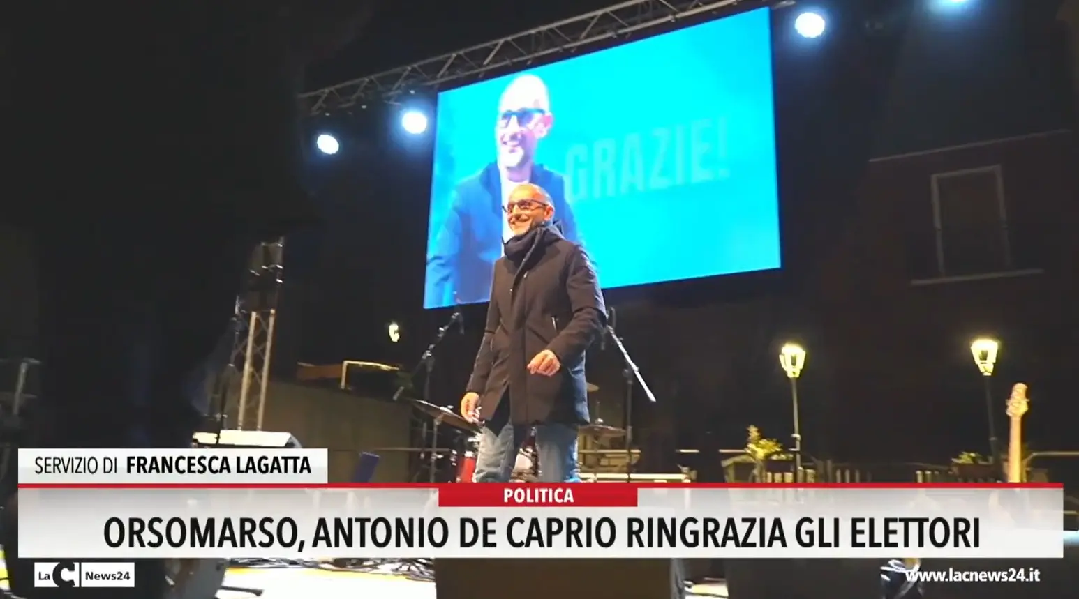 Orsomarso, Antonio De Caprio ringrazia gli elettori