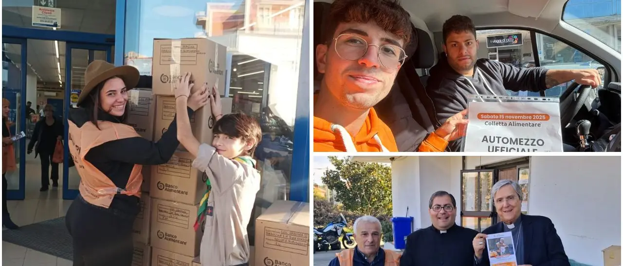 Colletta Alimentare, la Calabria dà l’esempio: 178mila chili di alimenti donati aiuteranno 130mila persone bisognose\n