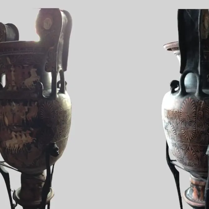 Reperti trafugati dai tombaroli ritrovati al Nord: saranno esposti al Museo di Vibo Valentia