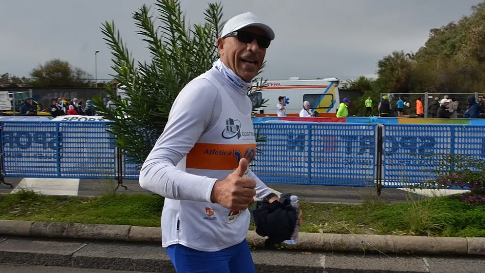 Atletica, il maratoneta vibonese Salvatore Crudo taglia il prestigioso traguardo delle 150 presenze