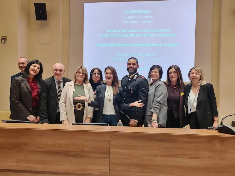 Giusy Versace porta in Senato il tema di violenza e disagio: «Arte, sport e cultura strumenti decisivi per i giovani»\n