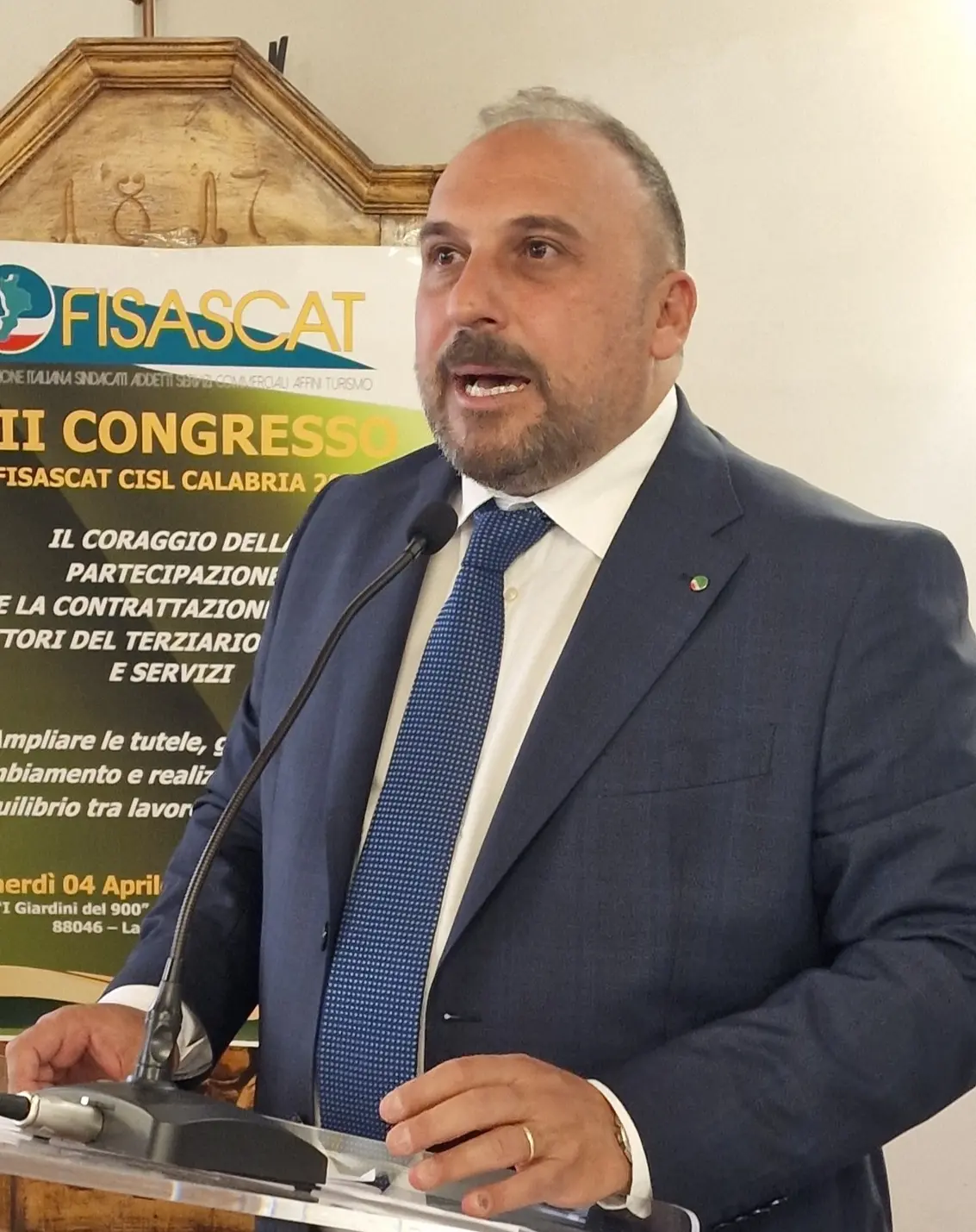 Intimidazioni a Lamezia, la vicinanza\u00A0del segretario Lo Papa ( Fisascati Cisl Calabria): «In piazza a difesa degli imprenditori onesti»\n