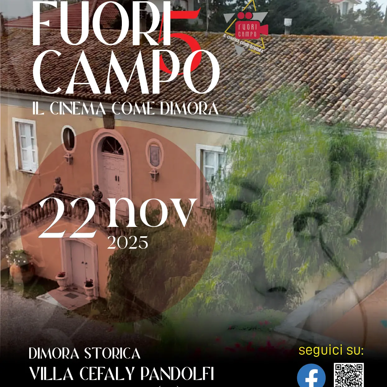 “Fuori Campo 5” fa tappa a Villa Cefaly Pandolphi: il cinema d’autore incontra le Dimore Storiche della Calabria