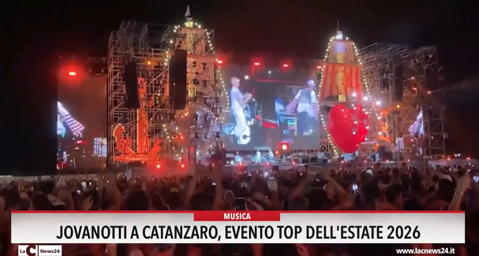 Jovanotti a Catanzaro: evento top dell'estate 2026