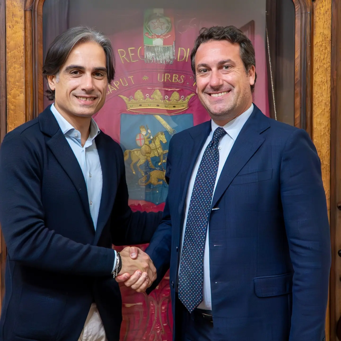 Reggio, Falcomatà\u00A0 incontra il neo Presidente dell’Autorità di Sistema Portuale dei Mari Tirreno Meridionale e Ionio\n