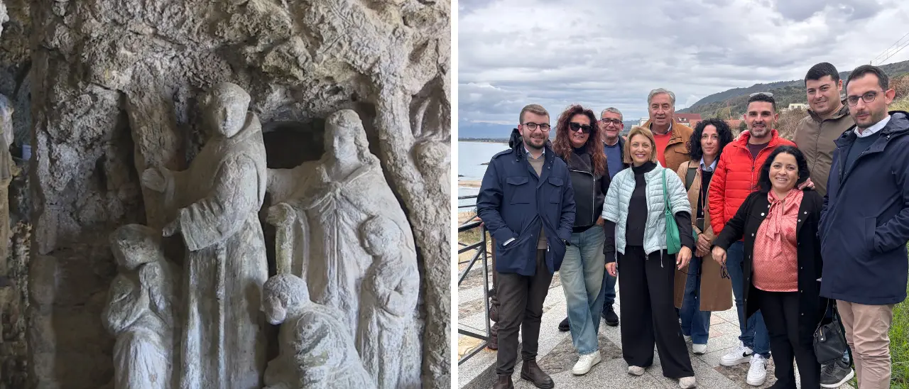 Pizzo, sopralluogo della Soprintendenza a Piedigrotta e in altri due siti culturali: «Ora interventi per garantirne la conservazione»