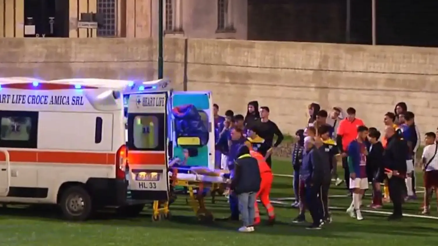 Sta meglio Davide, il giovane under 19 dell'Asd Melito colto da malore durante la partita con l’Africo\n