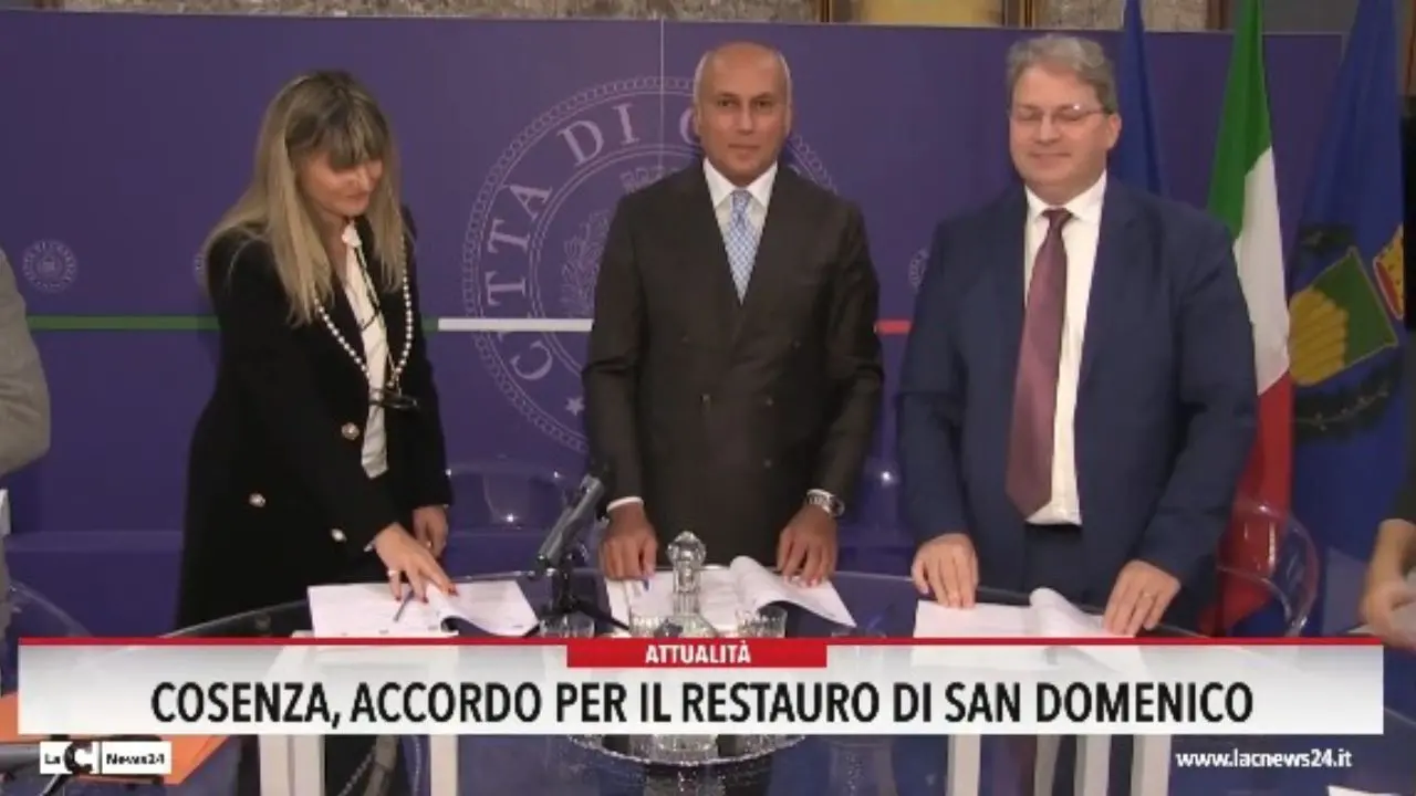 Cosenza, accordo per il restauro di San Domenico