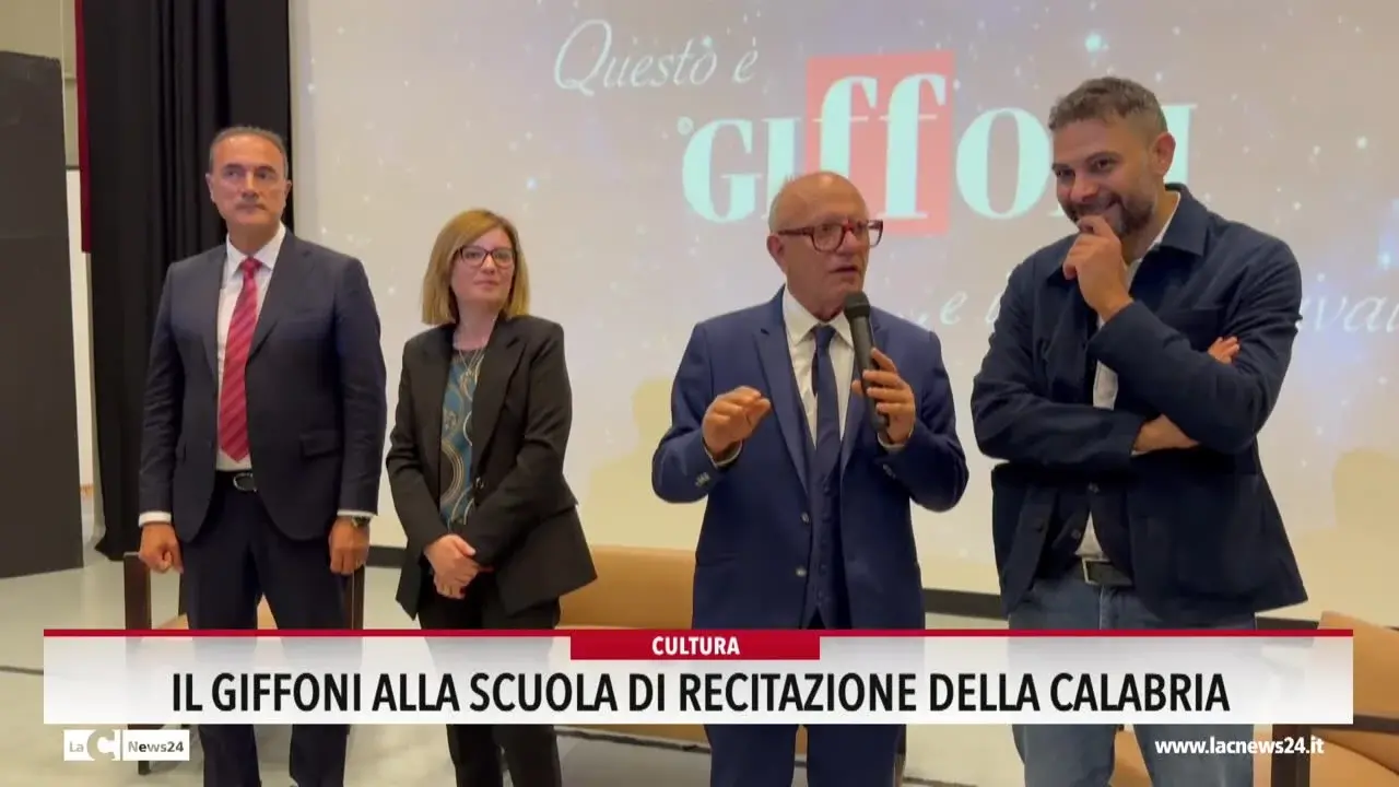 Il Giffoni alla scuola di recitazione della Calabria