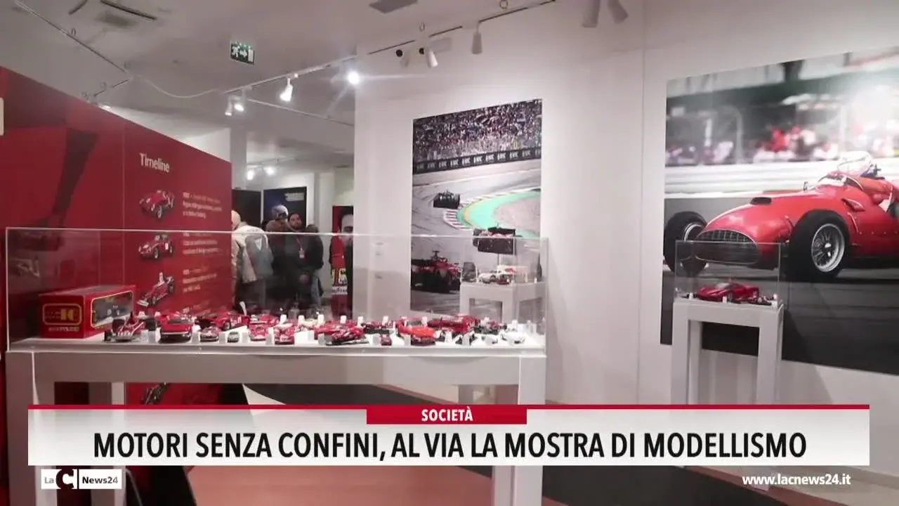 Motori senza confini, al via la mostra di modellismo