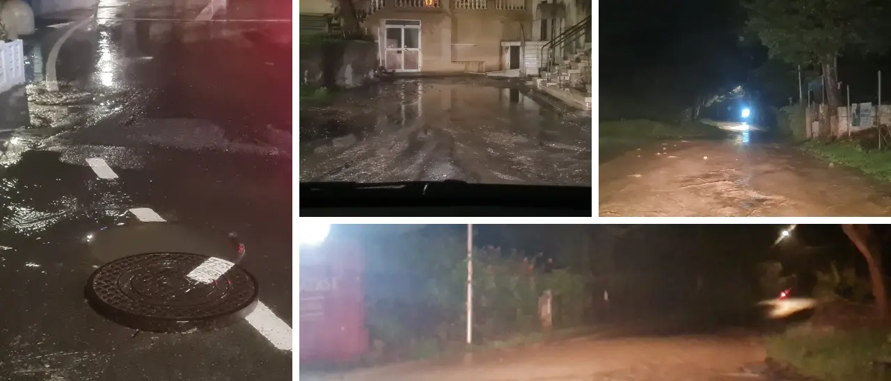 Tombini saltati a Tropea e liquami in strada, l’ex consigliere Piserà:\u00A0«Basta un po’ di pioggia. Disagi anche in pieno centro»\n