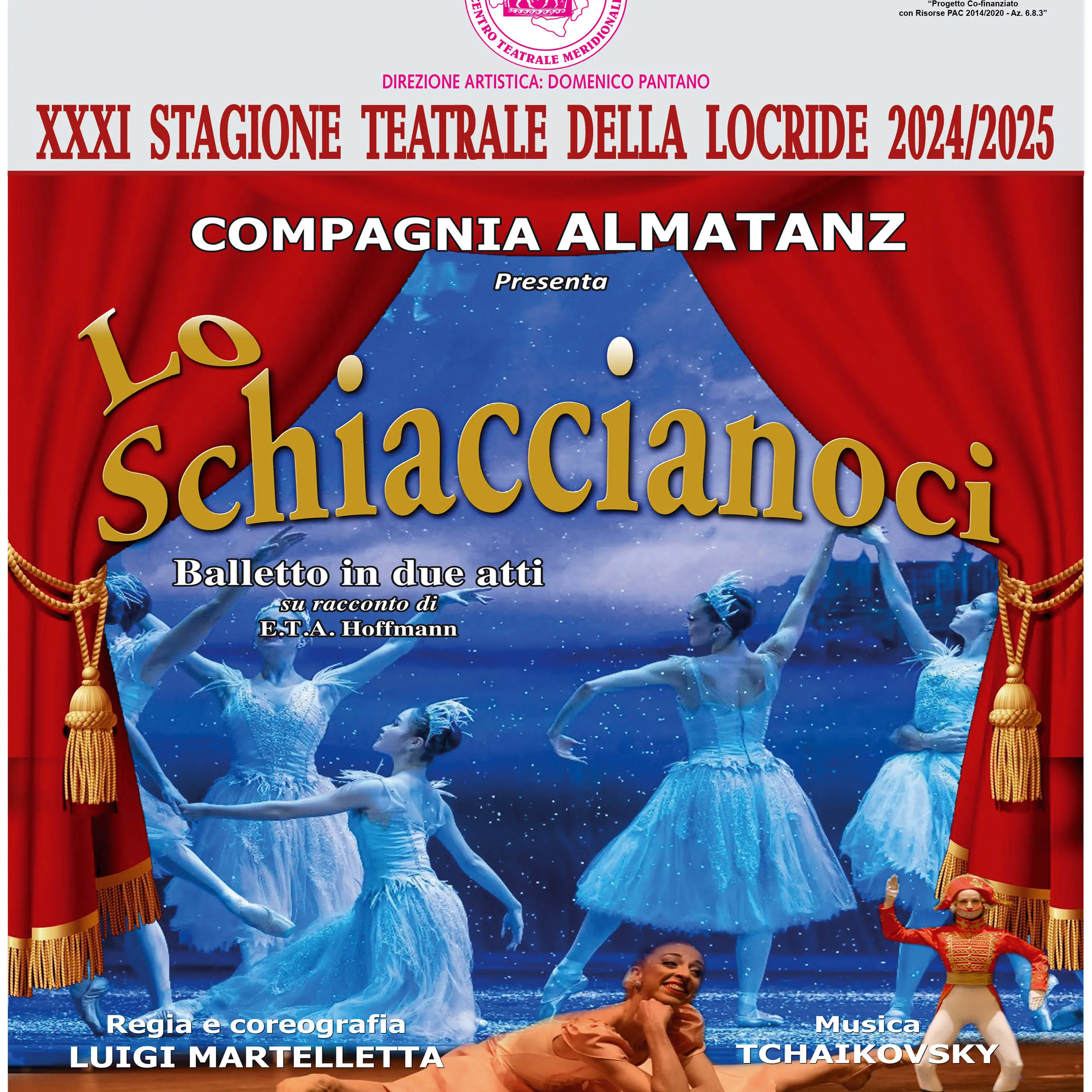 «Lo Schiaccianoci» della Compagnia Almatanz a Caulonia Marina il 23 novembre\n