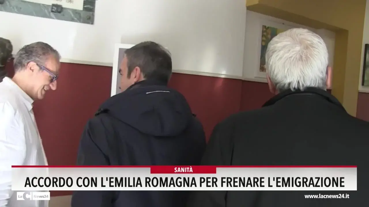 Accordo con l'Emilia Romagna per frenare l'emigrazione sanitaria