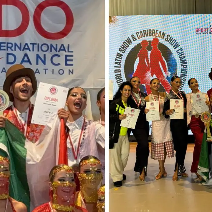 Gioia Tauro festeggia i suoi ballerini tornati dalla Polonia campioni\u00A0del mondo bis: «In Calabria tanti talenti»