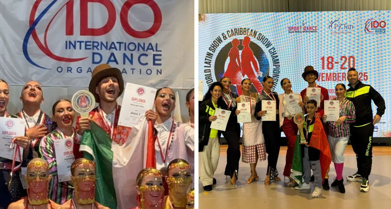 Gioia Tauro festeggia i suoi ballerini tornati dalla Polonia campioni\u00A0del mondo bis: «In Calabria tanti talenti»