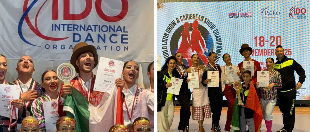 Gioia Tauro festeggia i suoi ballerini tornati dalla Polonia campioni\u00A0del mondo bis: «In Calabria tanti talenti»
