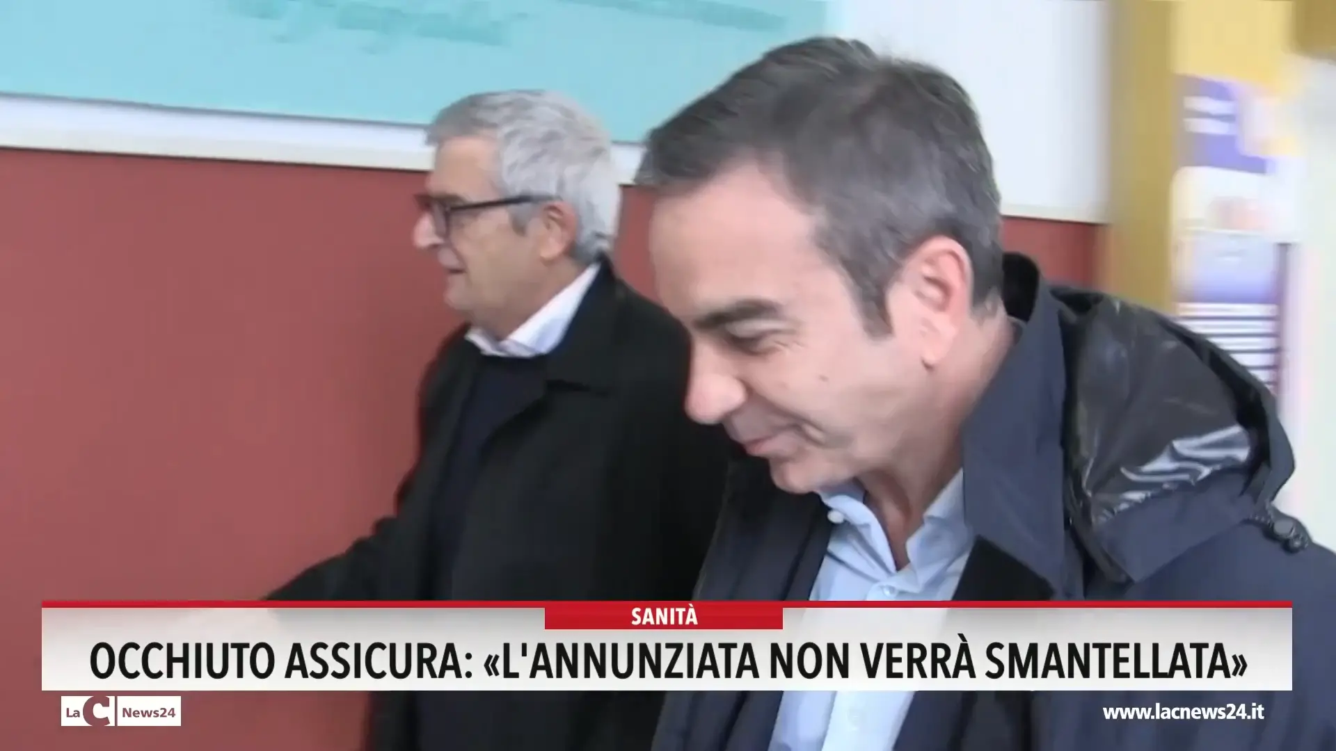 Occhiuto assicura, l'Annunziata non verrà smantellata