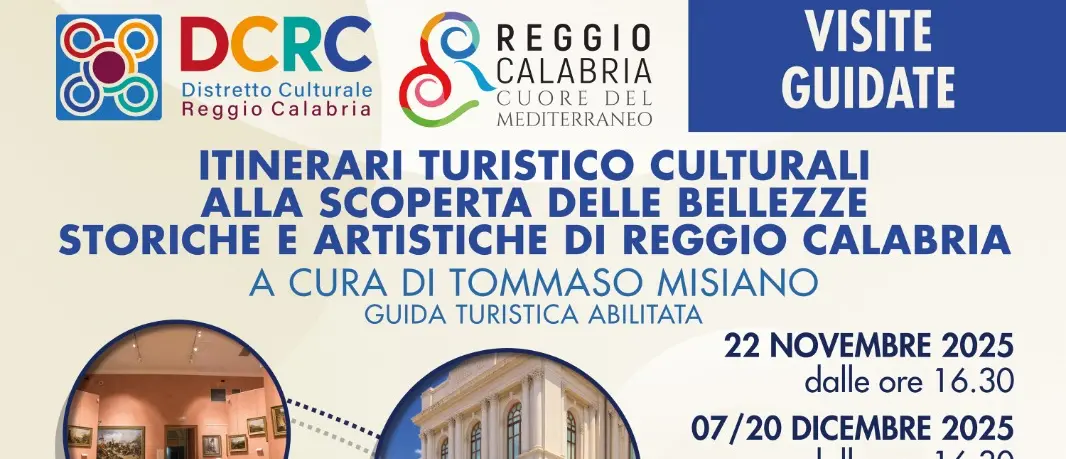Reggio, dal 22 novembre al via le visite guidate di “DiStretto d’Emozioni”\n