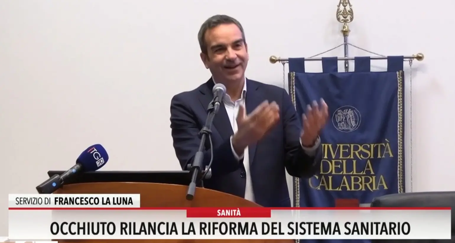 Occhiuto rilancia la riforma del sistema sanitario