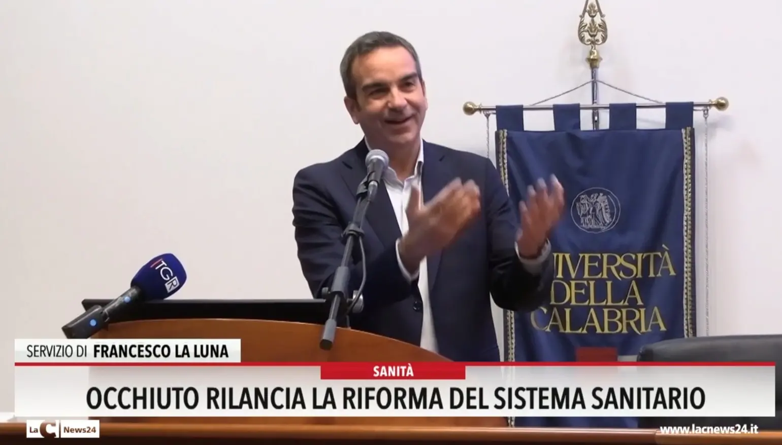 Occhiuto rilancia la riforma del sistema sanitario
