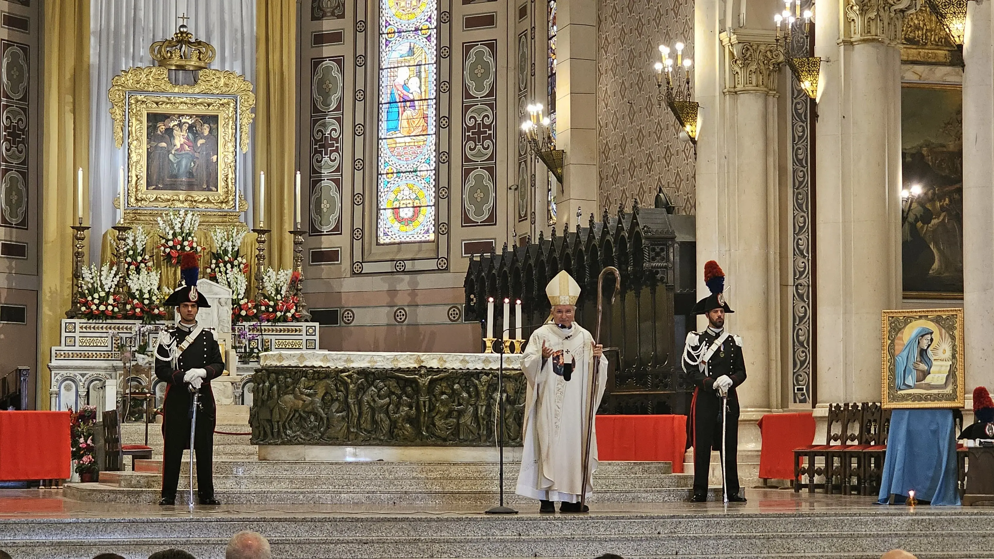 Reggio\u00A0celebra la Virgo Fidelis: Santa Messa in onore della Patrona dell’Arma dei Carabinieri\n
