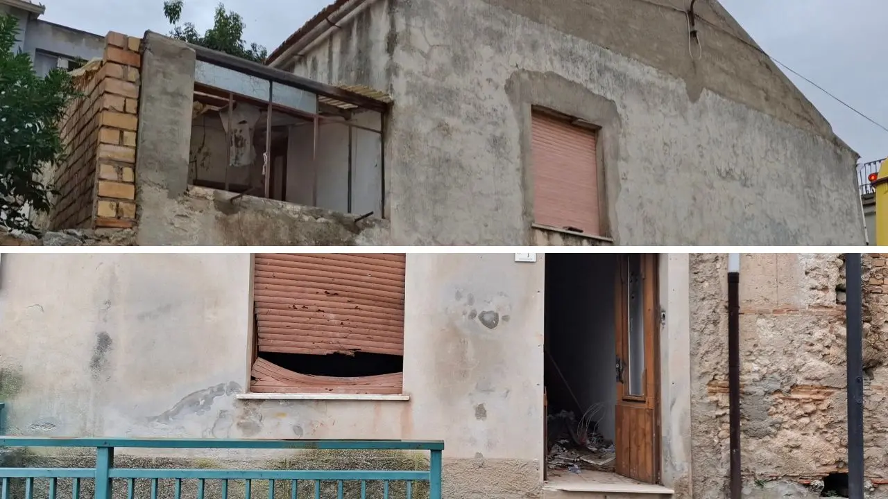 Limbadi, pezzi di intonaco da un edificio abbandonato cadono vicino alla scuola primaria\n