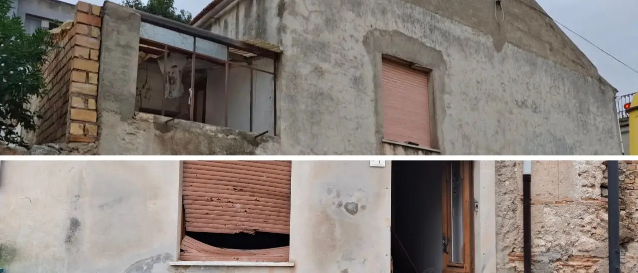 Limbadi, pezzi di intonaco da un edificio abbandonato cadono vicino alla scuola primaria\n