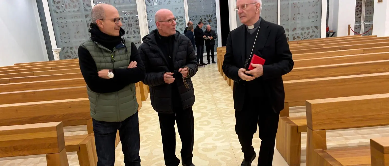 Visita di Monsignor Galantino al Santuario della Vergine Immacolata: un incontro di fede e spiritualità\n