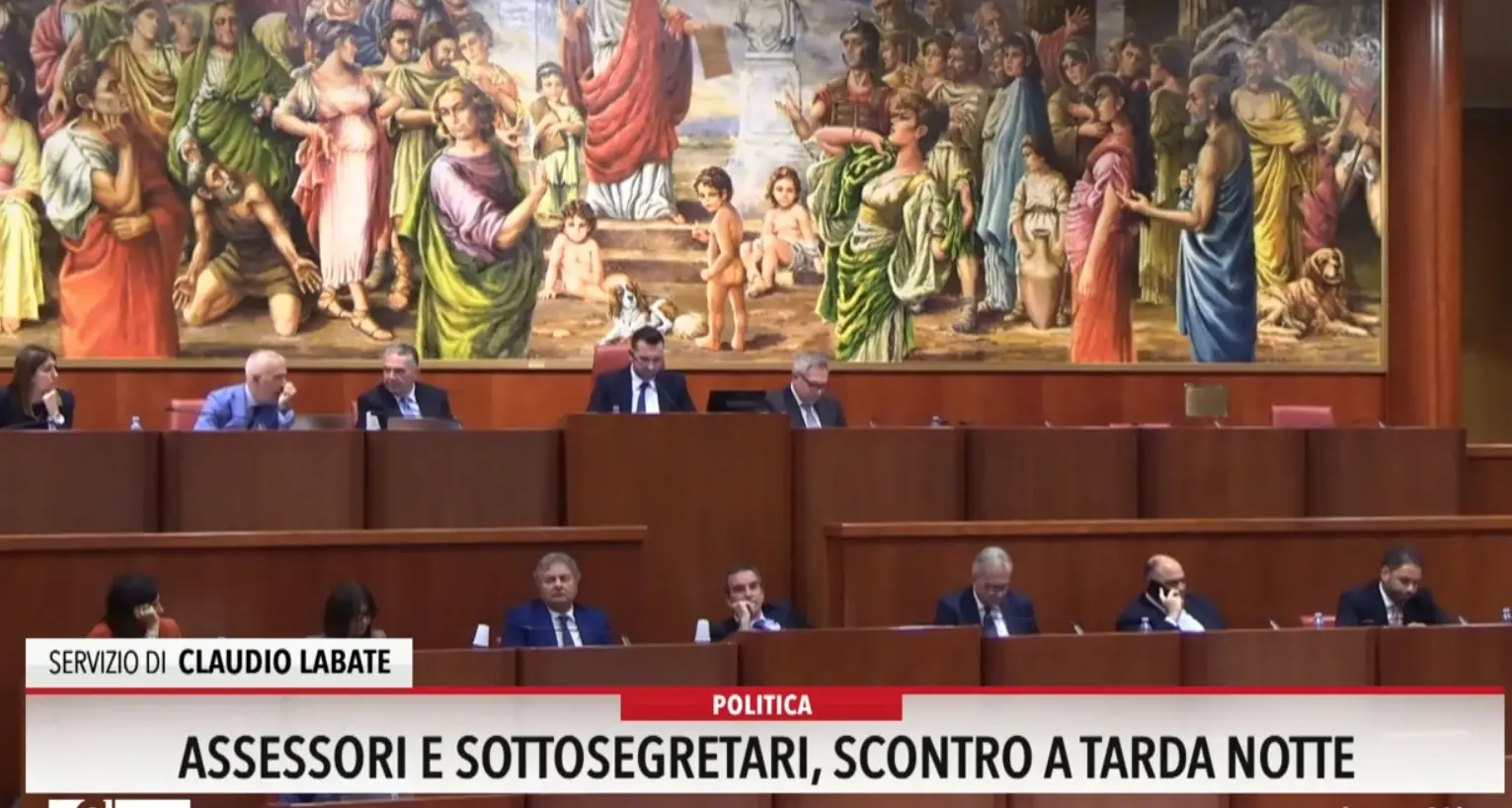 Assessori e sottosegretari: scontro a tarda notte a Palazzo Campanella