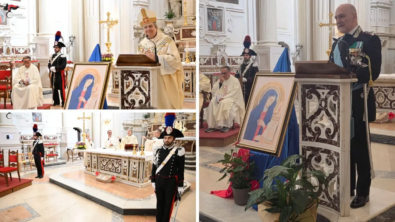 Cosenza, celebrata la Virgo Fidelis: patrona dei carabinieri\n