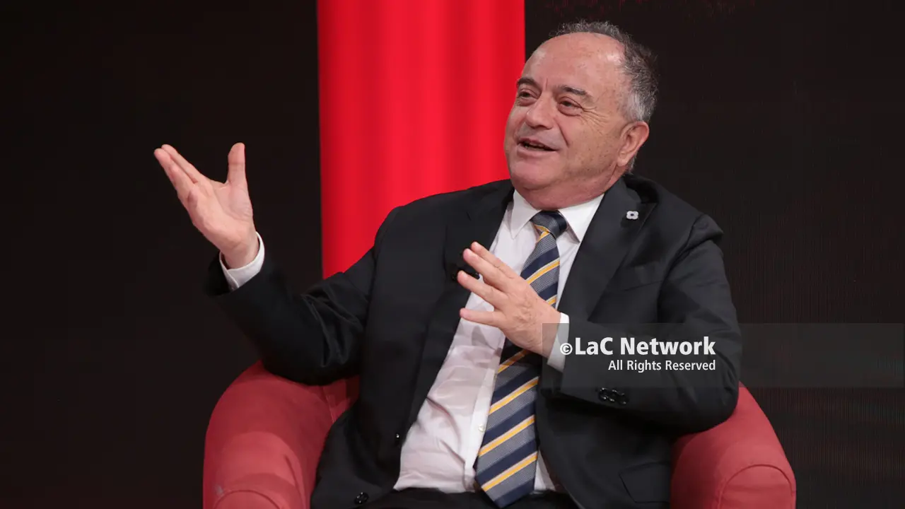 <p>Nicola Gratteri ospite di Perfidia negli studi di LaC a Vibo Valentia</p>\\n