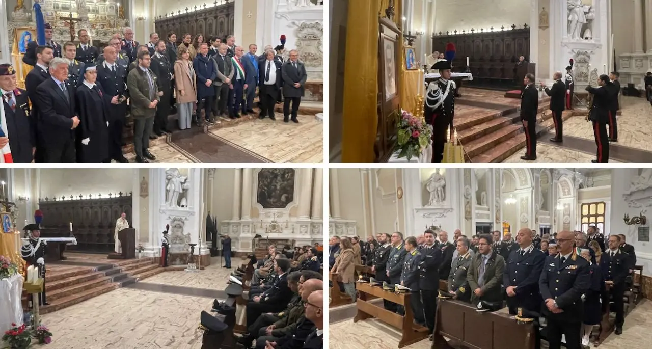 I carabinieri di Vibo celebrano la patrona dell’Arma: la cerimonia della Virgo Fidelis\u00A0tra memoria e legalità\n