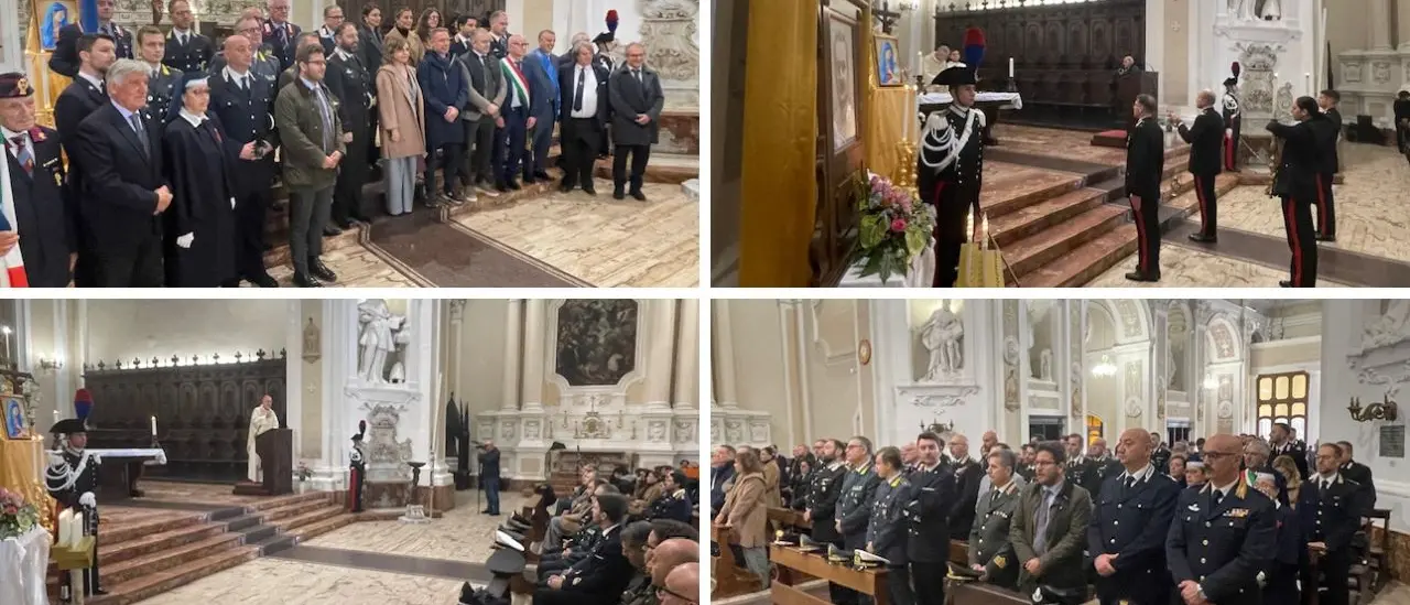 I carabinieri di Vibo celebrano la patrona dell’Arma: la cerimonia della Virgo Fidelis\u00A0tra memoria e legalità\n