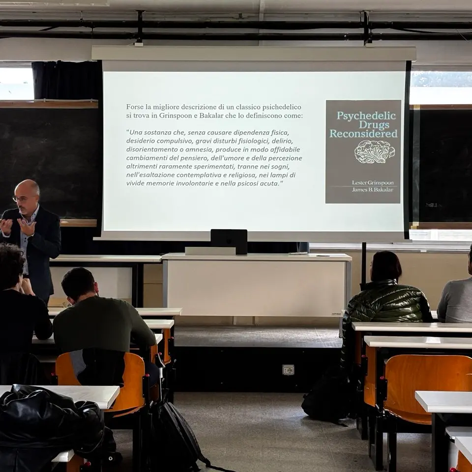 Nuove frontiere nella cura della depressione, all’Unical si parla di “rinascimento psichedelico”: «Risposte più rapide ma no al fai da te»\n