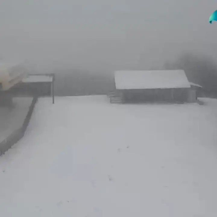 Primi fiocchi di neve in Calabria: imbiancate le cime di Sila e Pollino. Nelle prossime ore il maltempo peggiorerà\n