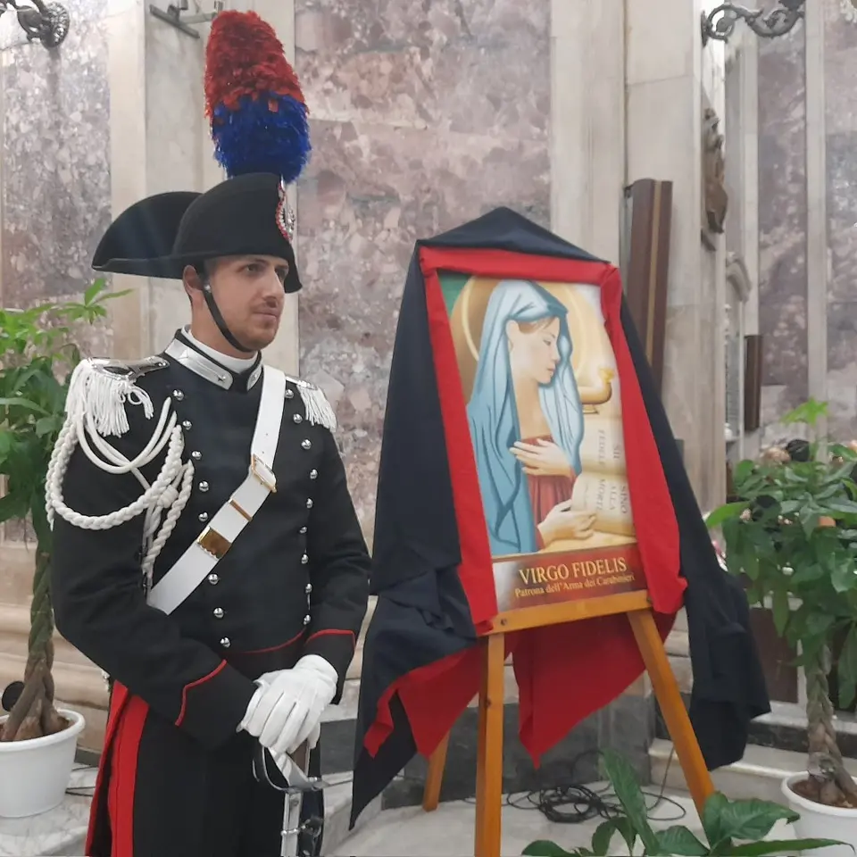 Nei secoli fedele, a Catanzaro i Carabinieri omaggiano la Virgo Fidelis\n