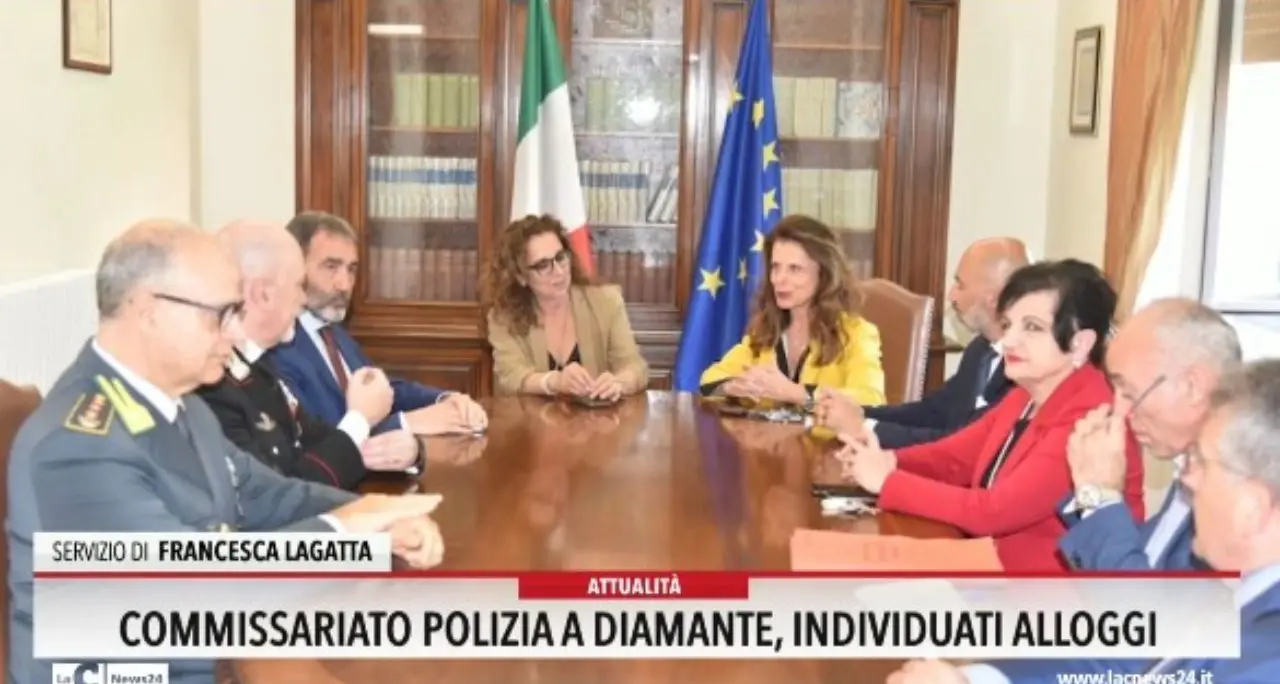 Commissariato polizia a Diamante, individuati alloggi