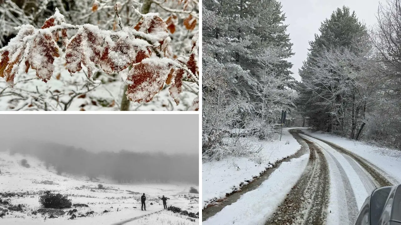 Imbiancate Camigliatello e Lorica, nelle prossime ore neve a quote più basse\n