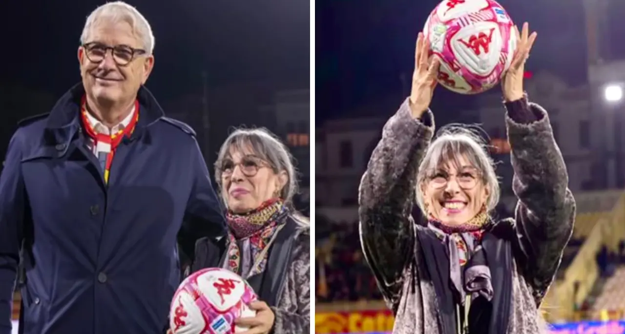 Us Catanzaro, un pallone rosso per dire no alla violenza: il riconoscimento alla Fondazione RaGi di Cicala\n